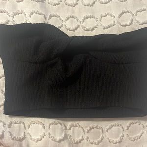 black tube top
